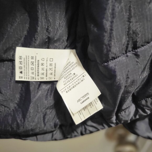 Arc'teryx Nuclei Hoody Nylon Jacket - Steel Submarine Grey Color Size Large - Picture 5 of 6